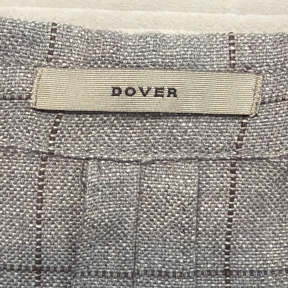 BOGLIOLI DOVER Tailored Jacket 50R Plaid Gray Cotton Linen Blend - Picture 5 of 10
